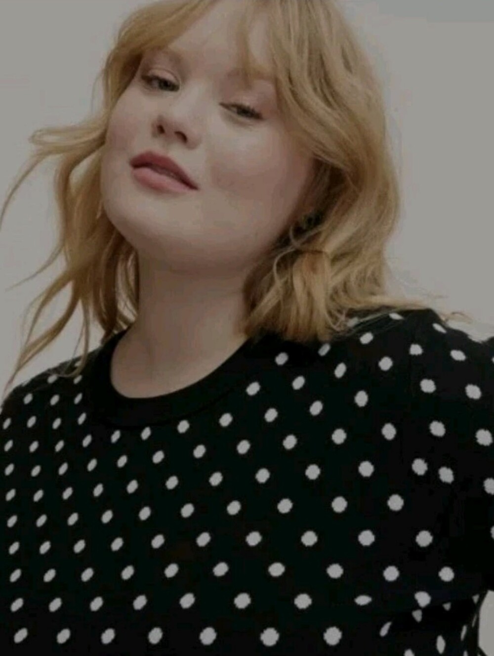 Kate Spade x Target Mini Short Sleeve Crewneck Sweater Top Polka Dot Rare 3X